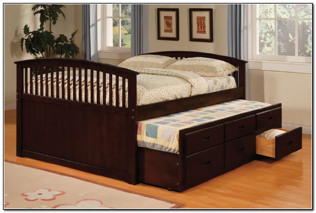 Full Size Beds With Trundle