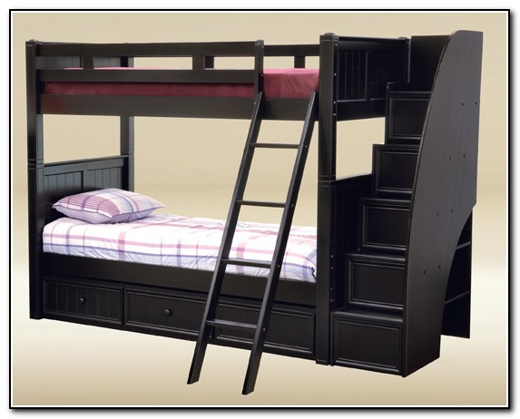 Full Size Bunk Beds With Stairs