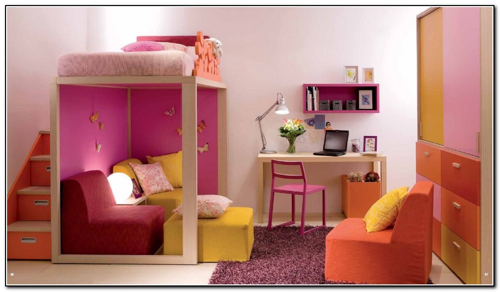 Girls Bunk Beds With Drawers