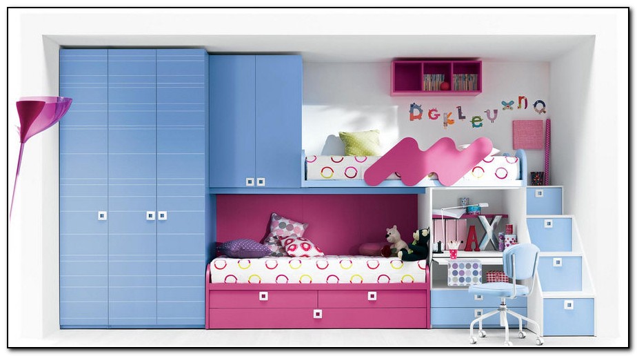 Girls Bunk Beds With Storage