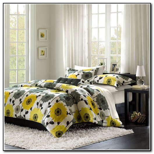 Grey And Yellow Bedding Walmart