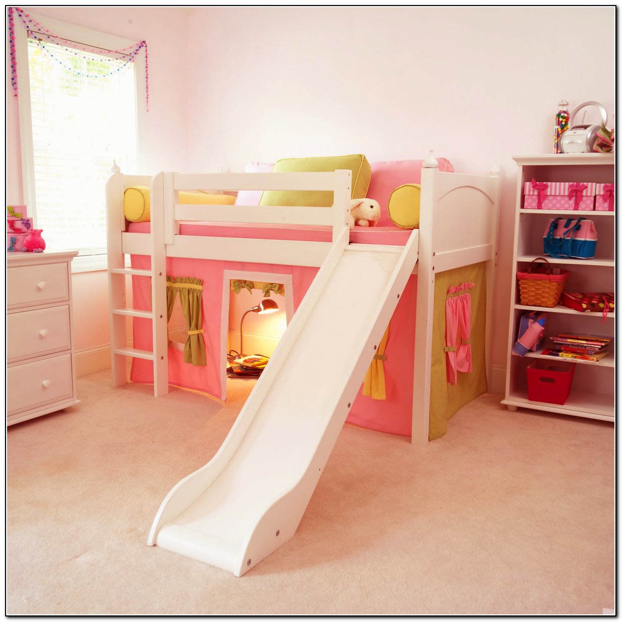 Kids Loft Bed With Slide