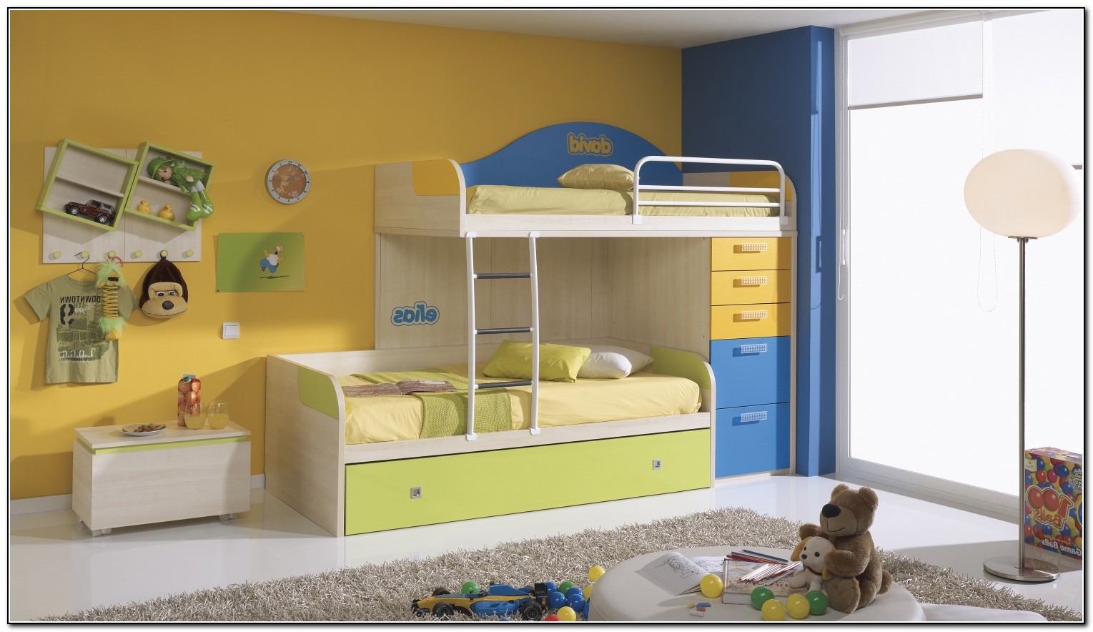 Kids Loft Bed With Storage