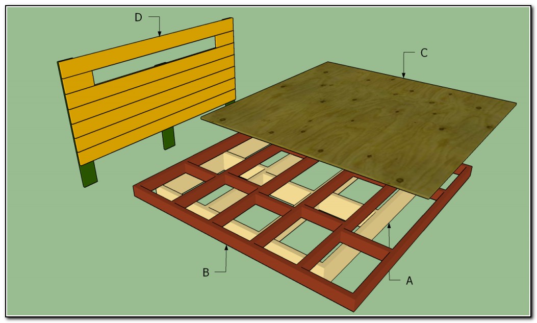 King Size Platform Bed Frame Plans - Beds : Home Design Ideas #