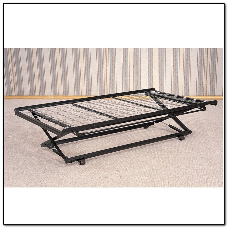 Pop Up Trundle Bed Frame Twin