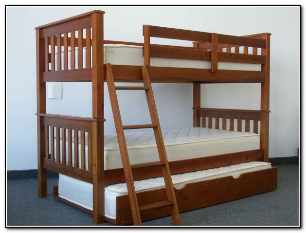 Twin Bunk Beds With Trundle
