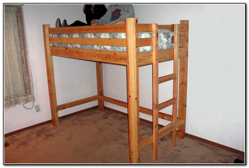 Twin Loft Bed Plans