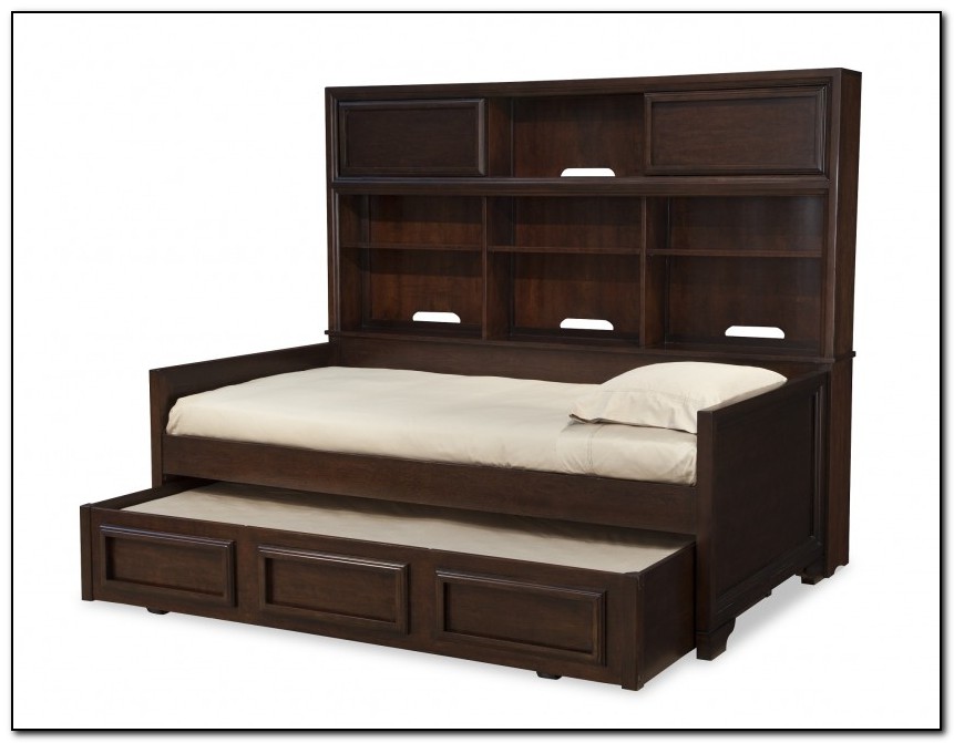 Twin Trundle Bed With Storage Drawers
