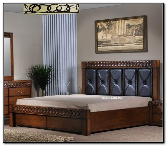 Wood Bed Frames With Storage