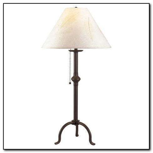Wrought Iron Bedside Lamps
