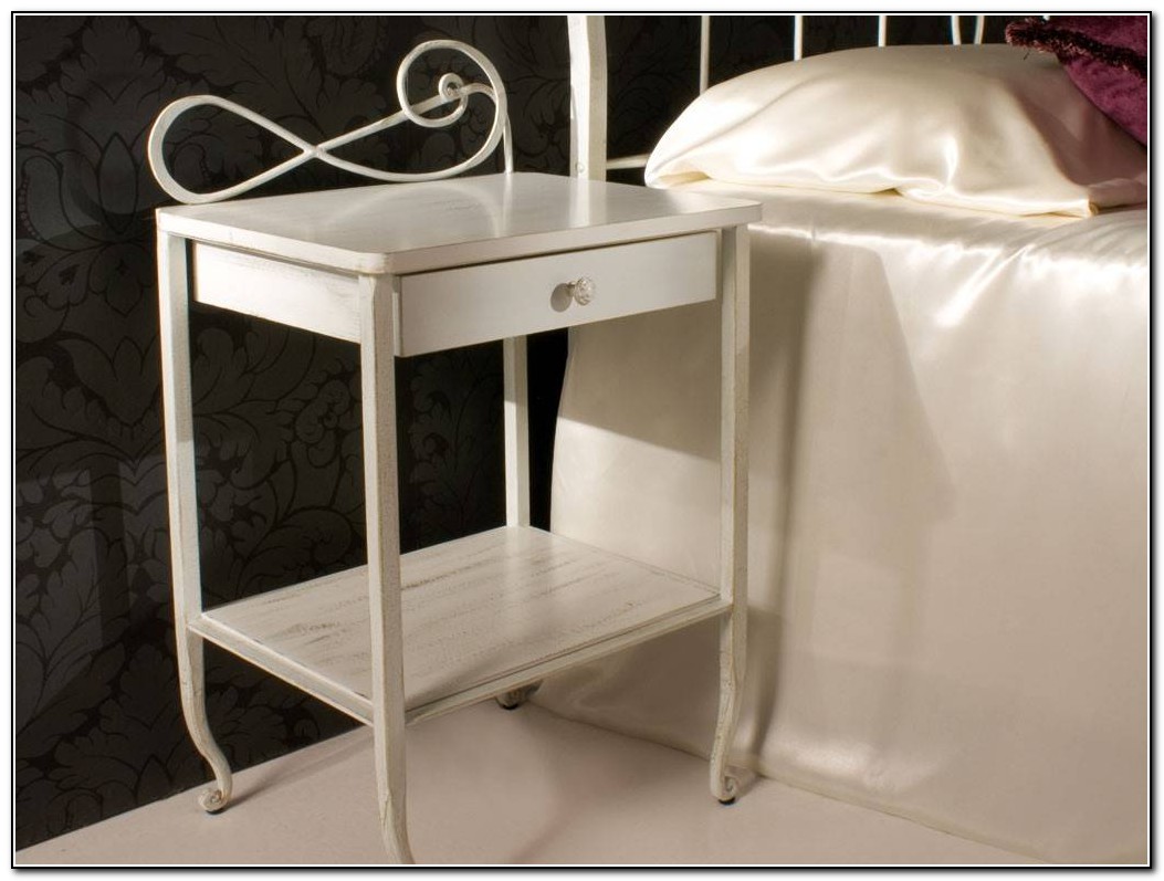 Wrought Iron Bedside Tables