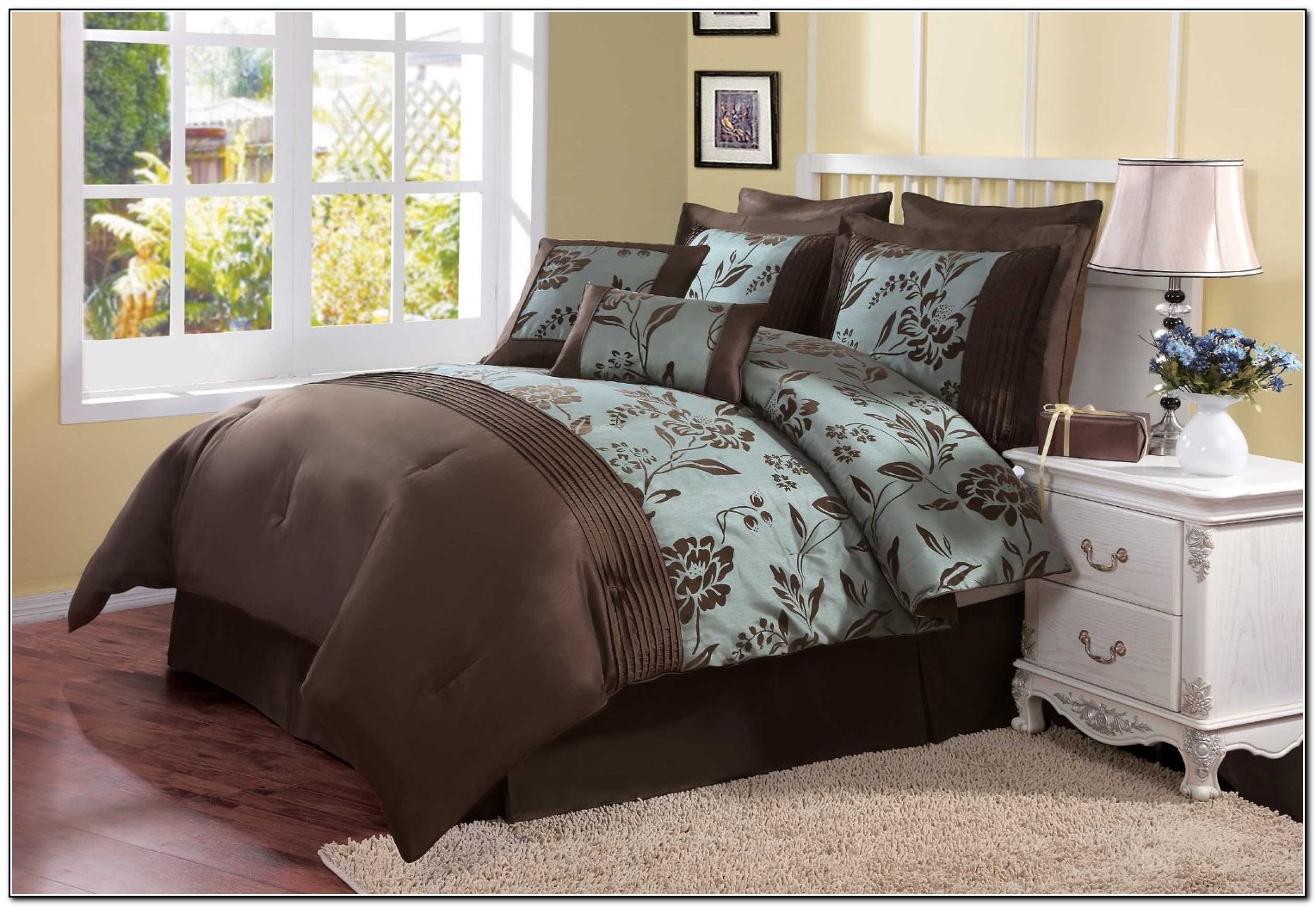 Aqua Blue And Brown Bedding Sets - Beds : Home Design ...