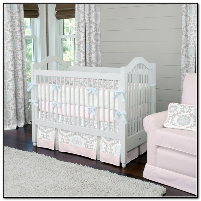 Baby Girl Nursery Bedding Pink And Grey
