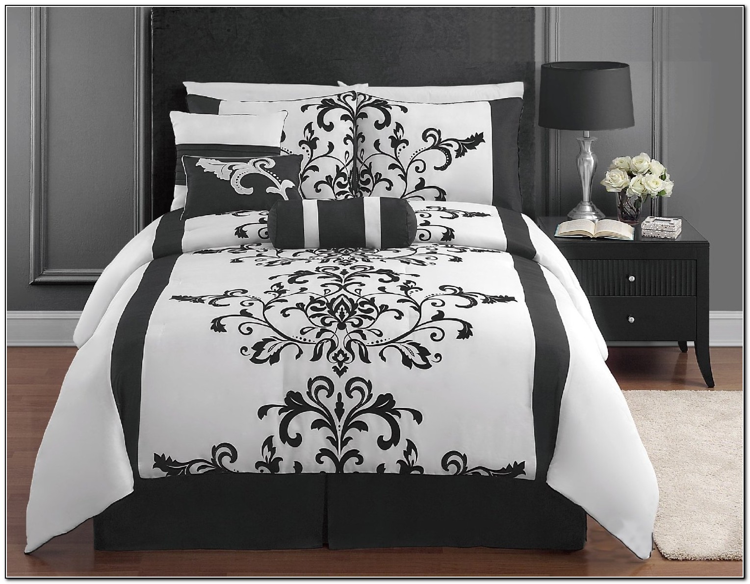 Black And White Bedding Sets Full Size
