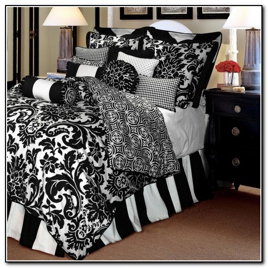 Black And White Bedding Sets Full