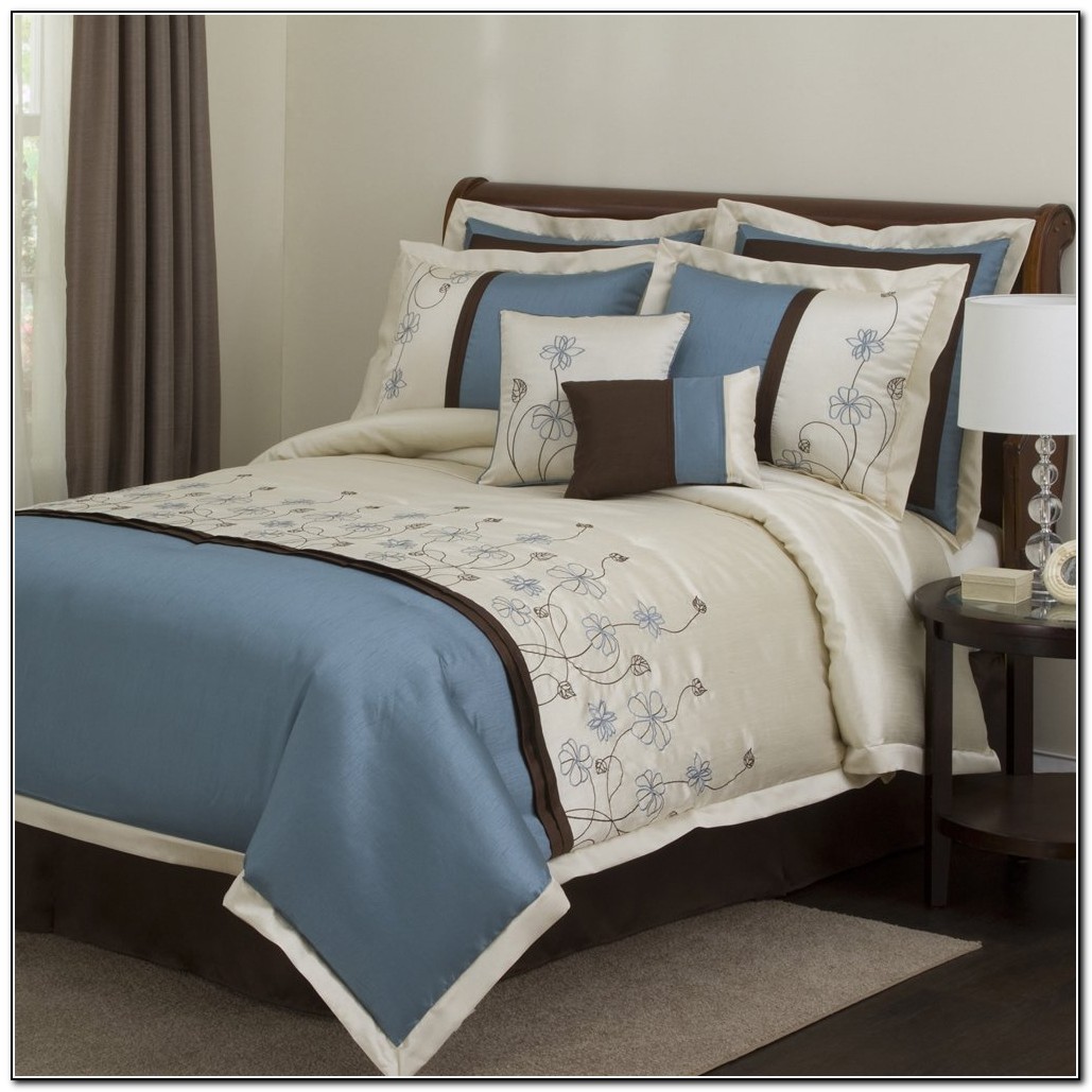 Blue And Brown Bedding Sets