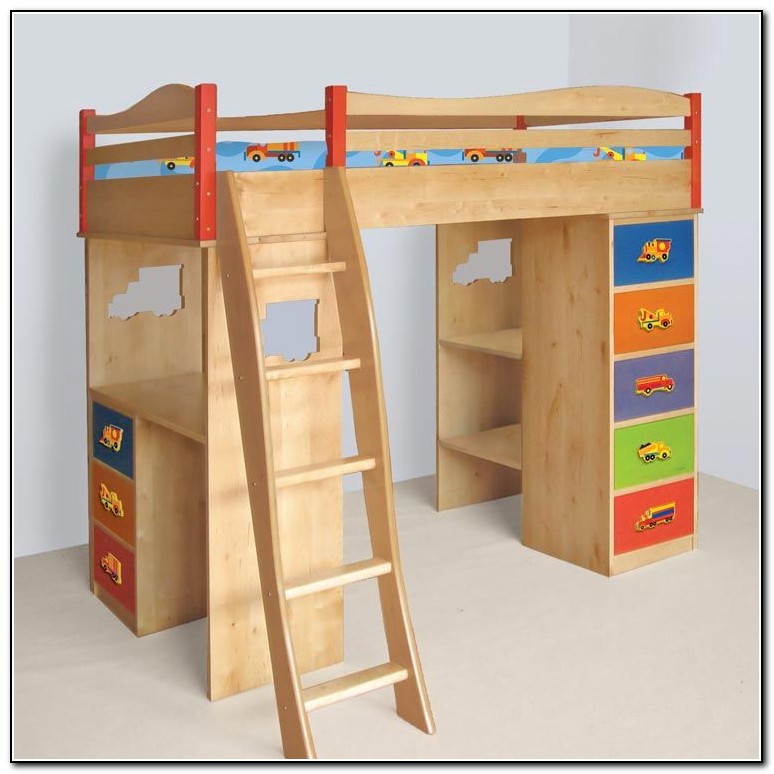Boys Bunk Beds With Desk