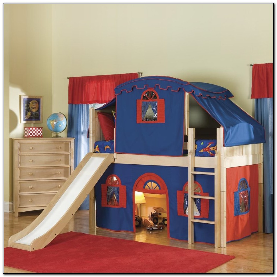 Boys Bunk Beds With Slide