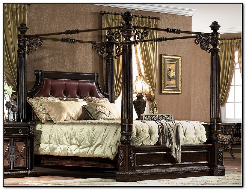 California King Canopy Bed Frame