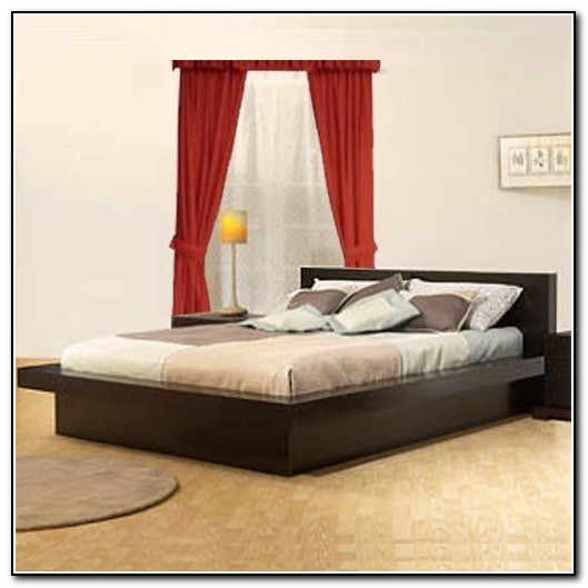 California King Platform Bed Without Headboard