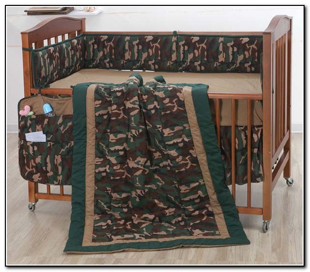 Camo Crib Bedding Sets For Boys