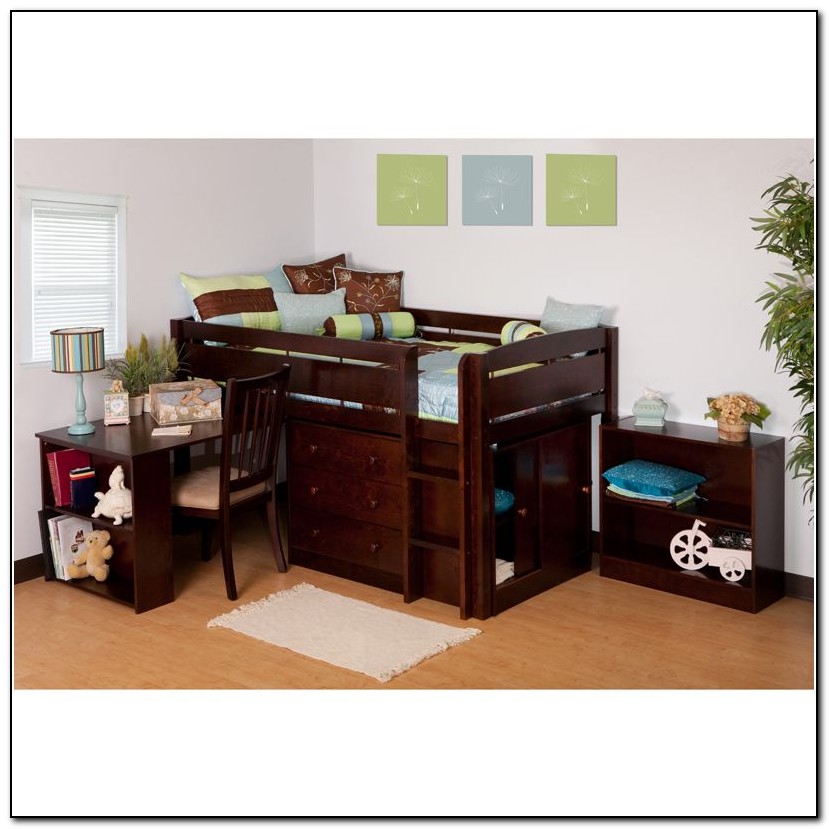 Canwood Whistler Junior Loft Bed Espresso