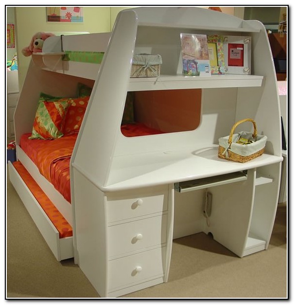 Full Bunk Beds With Desk