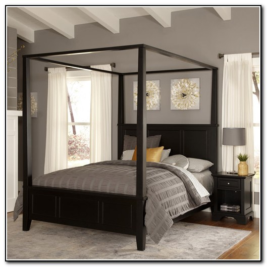 King Canopy Bed Canada