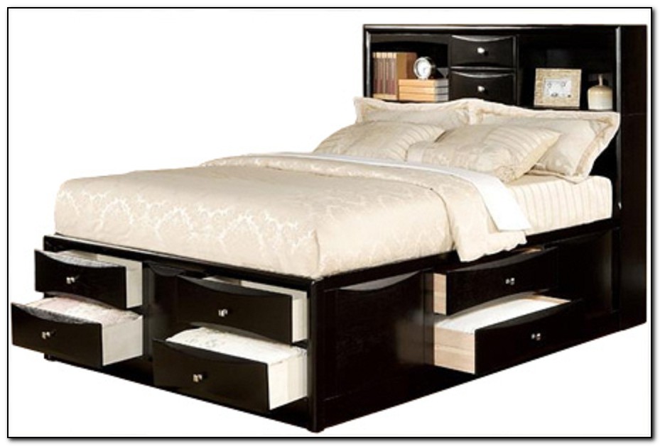King Size Bed Frames With Drawers