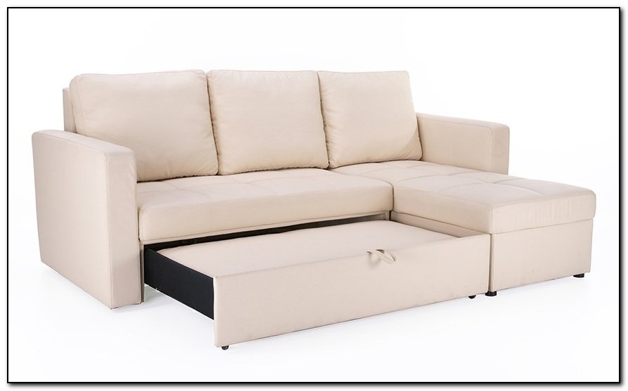 Modern Sofa Bed With Storage Chaise