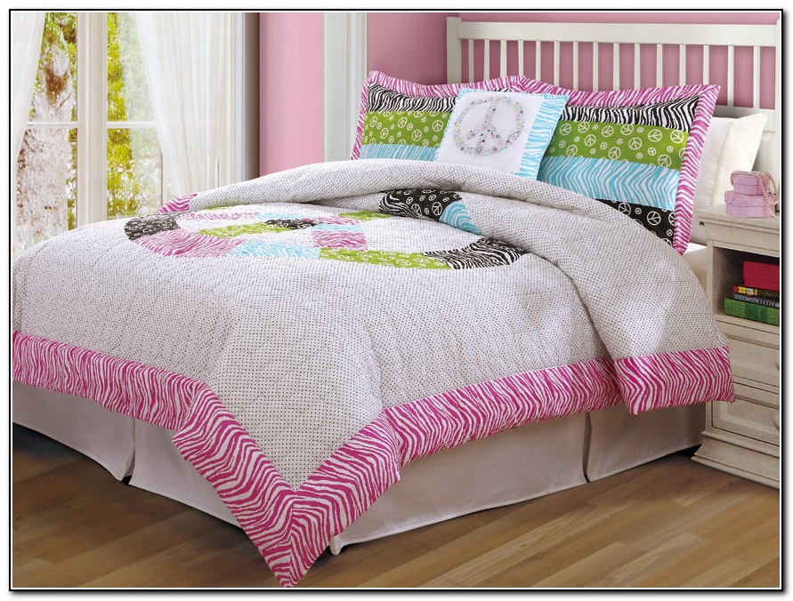 Peace Sign Bedding Twin