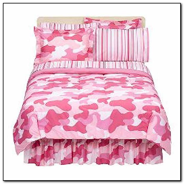 Pink Camo Bedding King