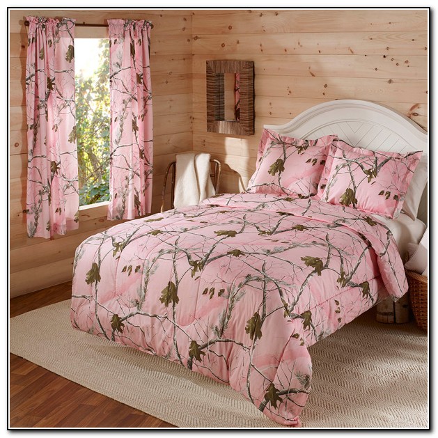 Pink Camo Bedding Sets Queen