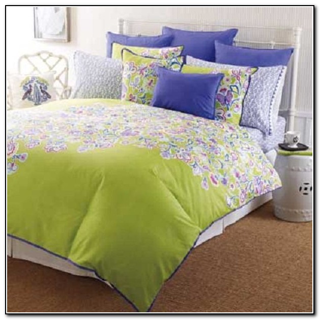 Purple And Lime Green Bedding Sets