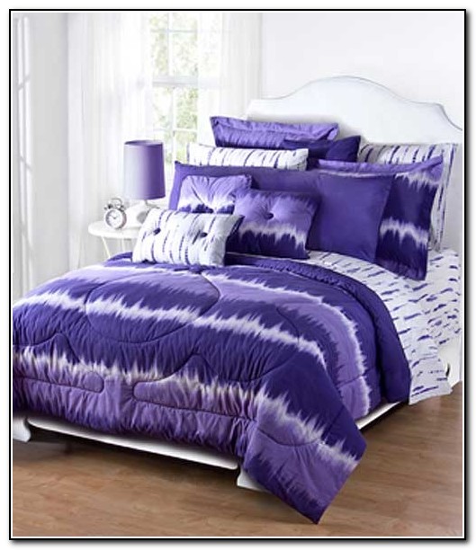 Purple Tie Dye Bedding
