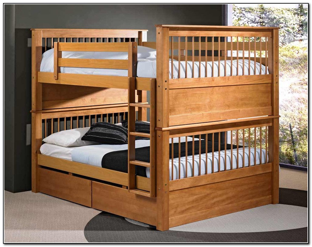 ikea bunk bed with mattress