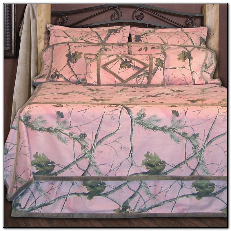 Realtree Pink Camo Bedding