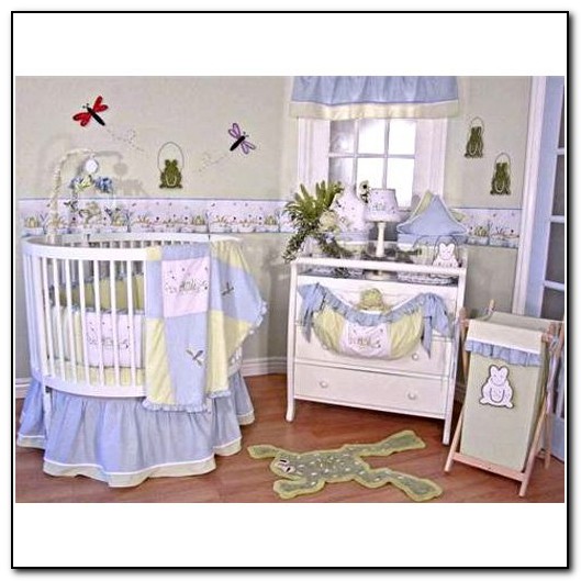 Round Baby Crib Bedding Sets