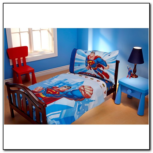 Superman Toddler Bed Sheets