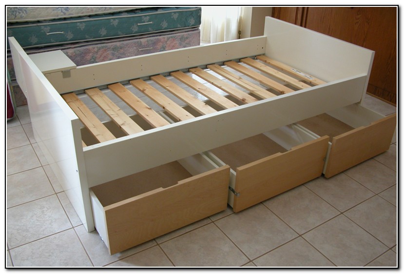 Twin Bed With Drawers Ikea