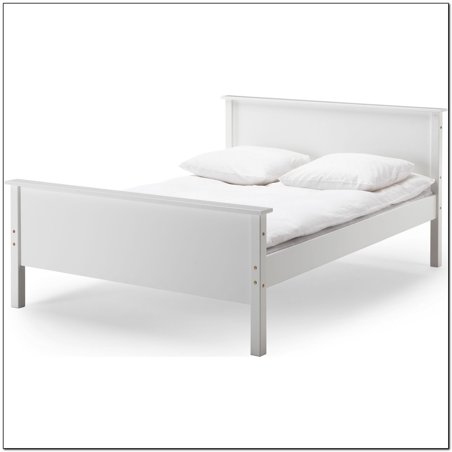 White Bed Frame Double