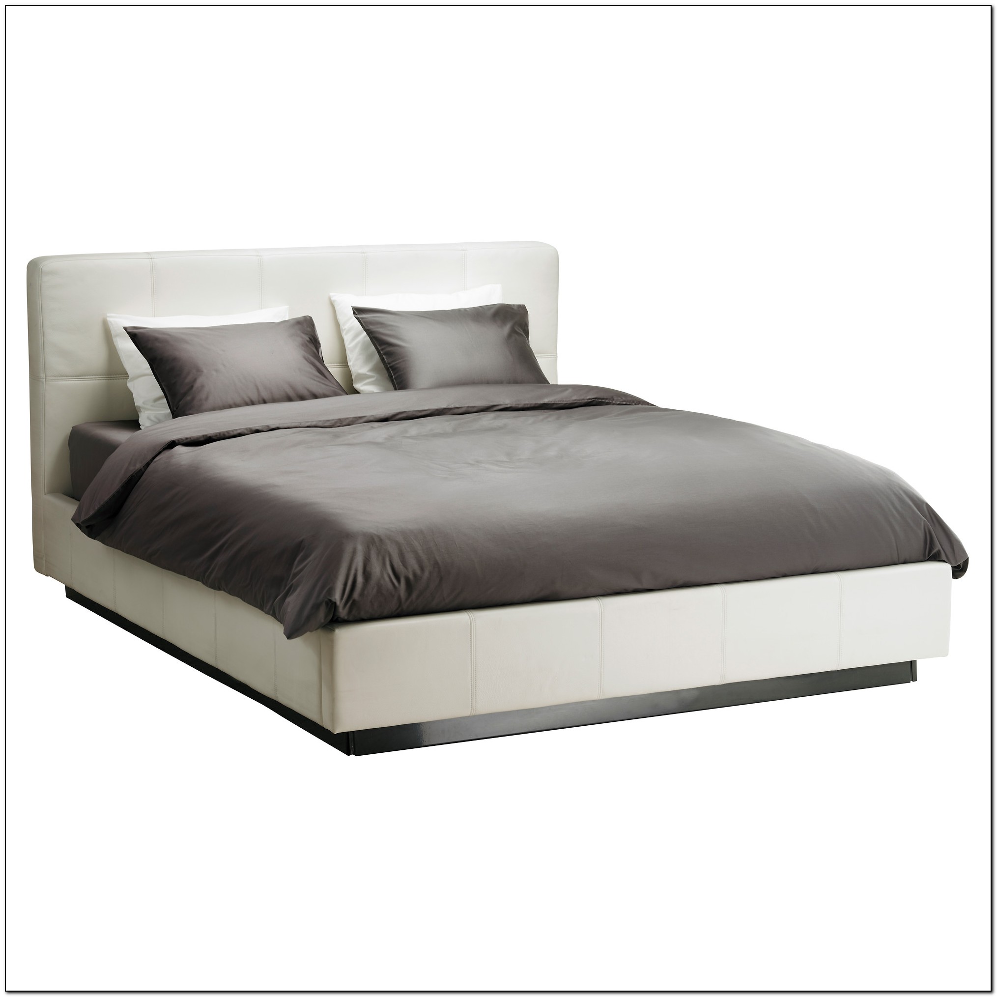 White Platform Bed Ikea