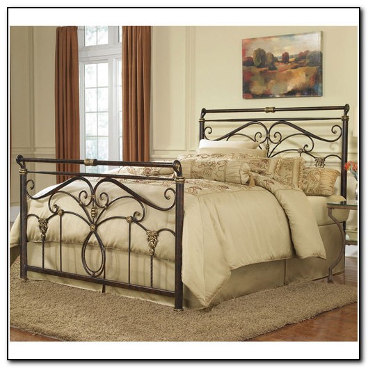 Wrought Iron Bed Frame Queen