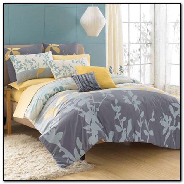 Yellow And Grey Bedding Bed Bath And Beyond