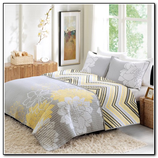 Yellow And Grey Bedding Walmart