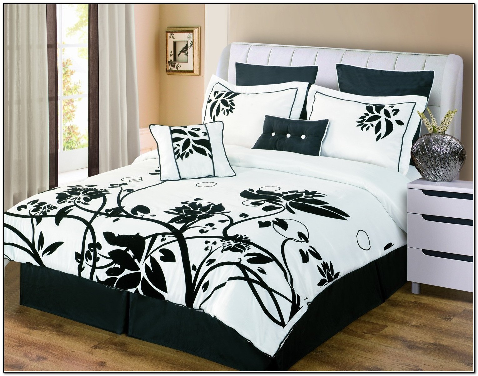 Black And White Bed Sets For Girls