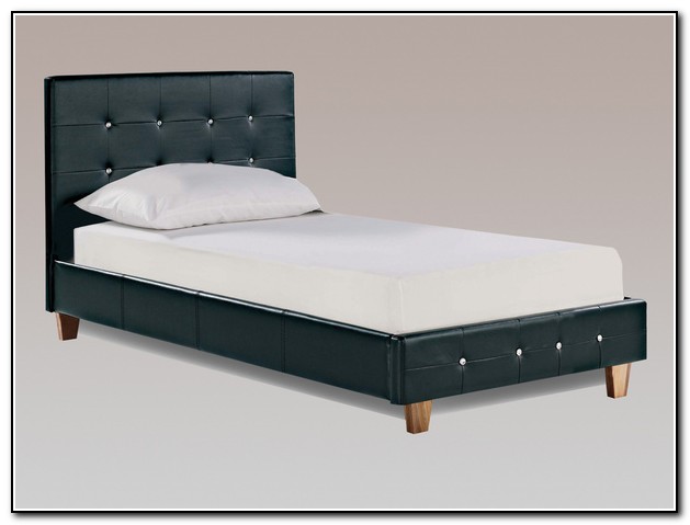 Black Bed Frame With Diamonds