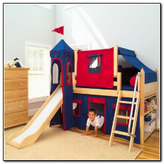 Bunk Beds With Slide For Boys