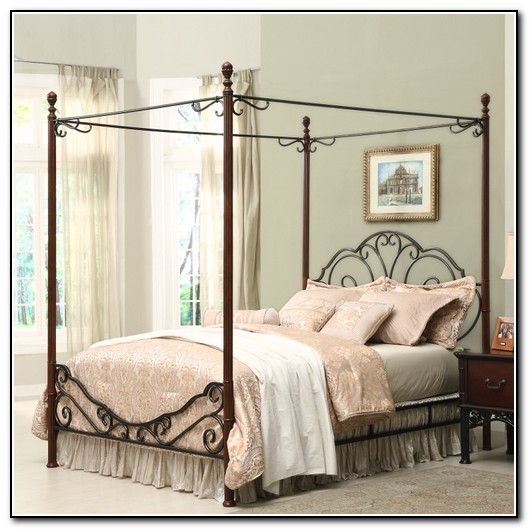 Canopy Beds For Girls Queen Size