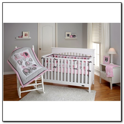 Elephant Crib Bedding Set